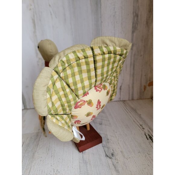 Hallmark plush stuffed Centerpiece Turkey Thanksgiving home decor fall - Picture 4 of 8